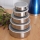 Set 10 caserole metalice cu capace din plastic