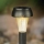 Set 6 x lampa solara 18.5 cm, Negru