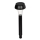Set 6 x lampa solara 18.5 cm, Negru