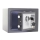 Seif electronic antiefractie, metalic, 2 chei