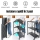 Raft metalic pliabil, 3 compartimente