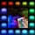 Set 4 lampi LED RGB, cu telecomanda, Waterproof