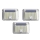 Set 3 x Lampa solara 90 LED Jortan, senzor de miscare