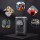 Pompa electrica de aer, Baterie 4000 mAh, USB, Lanterna LED