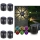 Set 6 lampi solare, LED RGB