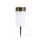 Set 2 x Candela solara LED, lumanare cu efect de flacara, Alb