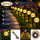 Lampa solara gradina 20 bulbi LED, Waterproof, Alb Cald