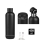 Termos cu boxa Bluetooth, 430 ml, otel inoxidabil, Negru