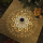 Set 4 x Lampa solara Mandala Alb cald