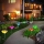 Set 2 x Lampa solara 7 LED RGB, model floare
