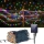 Instalatie solara 1000 LED, 100 M pentru exterior, Multicolor