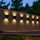 Set 4 x lampa solara cu lumina bidirectionala