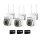 Set 3 x Camera de supraveghere wifi, card 32 GB, JT-8161QJ