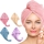 Set 2 x Prosop turban pentru uscarea parului