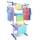 Uscator rufe vertical, pliabil, 3 niveluri, sustinere 40 kg