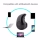 Mini casca Bluetooth 4.1 - distanta 10 M, design picatura - Negru