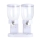 Dispenser dublu cereale, capacitate 7 litri